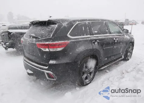 2019 Toyota Highlander Limited Platinum из США, поврежденный, VIN 5TDDZRFH6KS965356